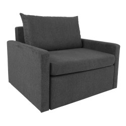 Кресло   кровать COLOGNE, 103x92x89см, темно-серый