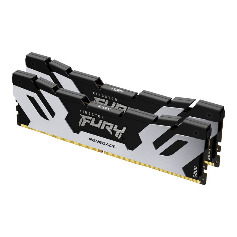 Kingston KF564C32RSK2-64 64GB 6400MT/s DDR5 CL32 DIMM (Kit of 2) FURY Renegade Silver XMP Kingston