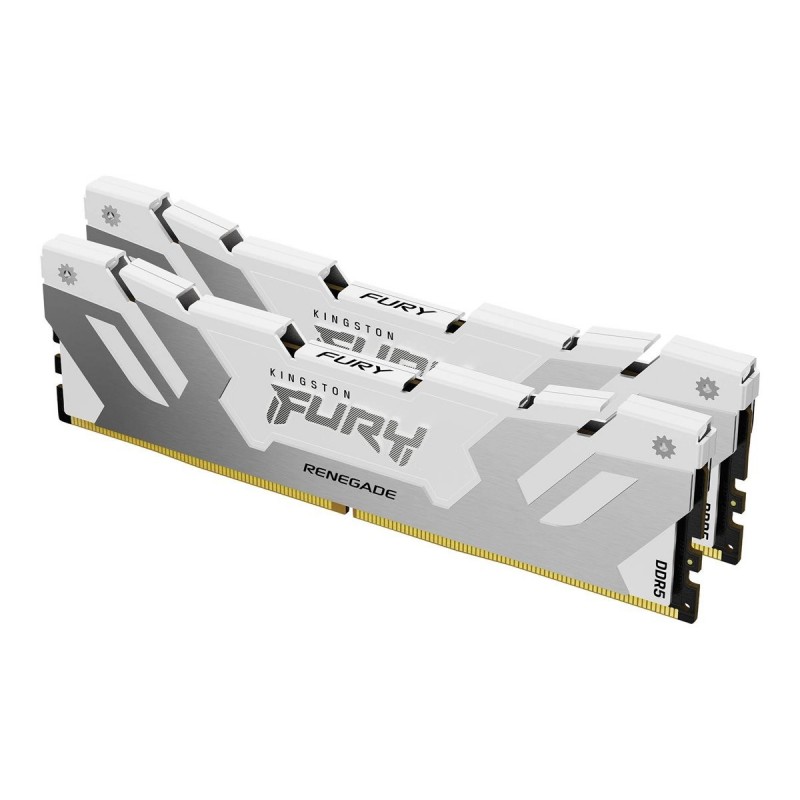 Kingston KF564C32RWK2-64 64GB 6400MT/s DDR5 CL32 DIMM (Kit of 2) FURY Renegade White XMP Kingston