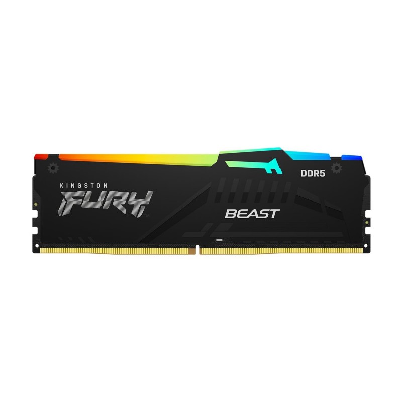 Kingston KF556C40BBAK2-16 16GB 5600MT/s DDR5 CL40 DIMM (Kit of 2) FURY Beast RGB Kingston