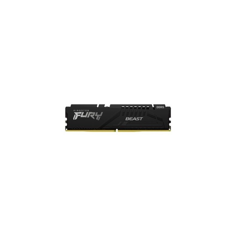 Kingston KF560C40BBK2-64 64GB 6000MT/s DDR5 CL40 DIMM (Kit of 2) FURY Beast Black XMP Kingston