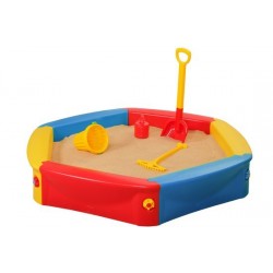 WOOPIE Modular Sandbox with Cover 120cm