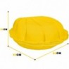 WOOPIE Sandbox Seashell Kollane Lukustatav 2in1 kuivbassein 1 tk.