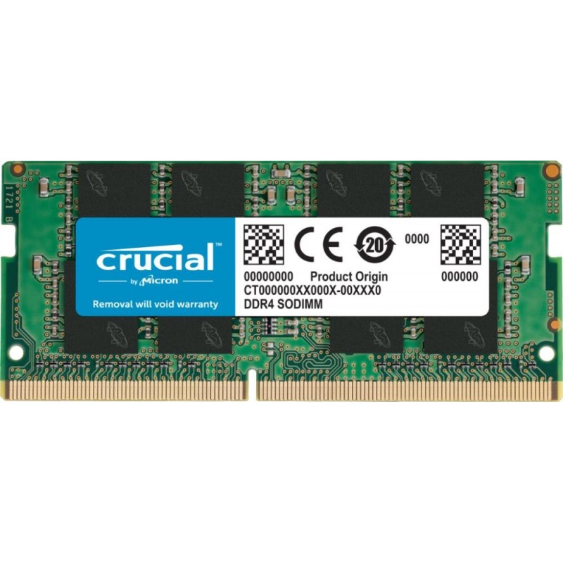 CRUCIAL NB MEMORY 16GB PC25600 DDR4/SO CT16G4SFRA32A