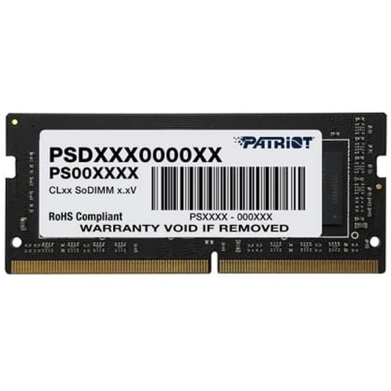 PATRIOT NB MEMORY 8GB PC25600 DDR4/PSD48G320081S