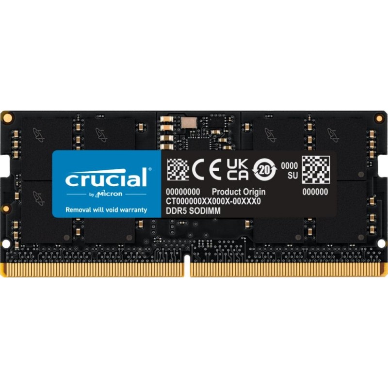 CRUCIAL NB MEMORY 16GB DDR5-5600 SO/CT16G56C46S5