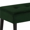 Bench GLORY 38x95xH45cm, forest green