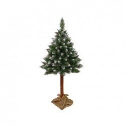 Christmas Tree Diamond Pine 3D on a trunk 220cm Snow Glitter