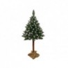 Christmas Tree Diamond Pine 3D on a trunk 220cm Snow Glitter