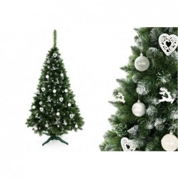 Christmas Tree Diamond Pine 3D 220cm Snow, Glitter