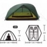 Naturehike hiking tent NH17T012 - green