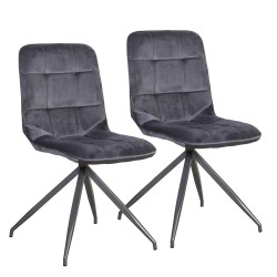 Chairs 2pcs RIMINI grey