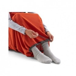 Sea To Summit Reactor Fleece Sleeping Bag Liner - Mummy W/ Drawcord- compact- orange