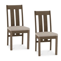 Chairs 2pcs TURIN smoky oak