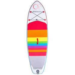 Ocean Pacific Venice All Round 8'6 Inflatable Paddle Board (White/Red/Blue)