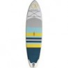 Ocean Pacific Malibu Lite 10'6 Inflatable Paddle Board (White/Grey/Yellow)