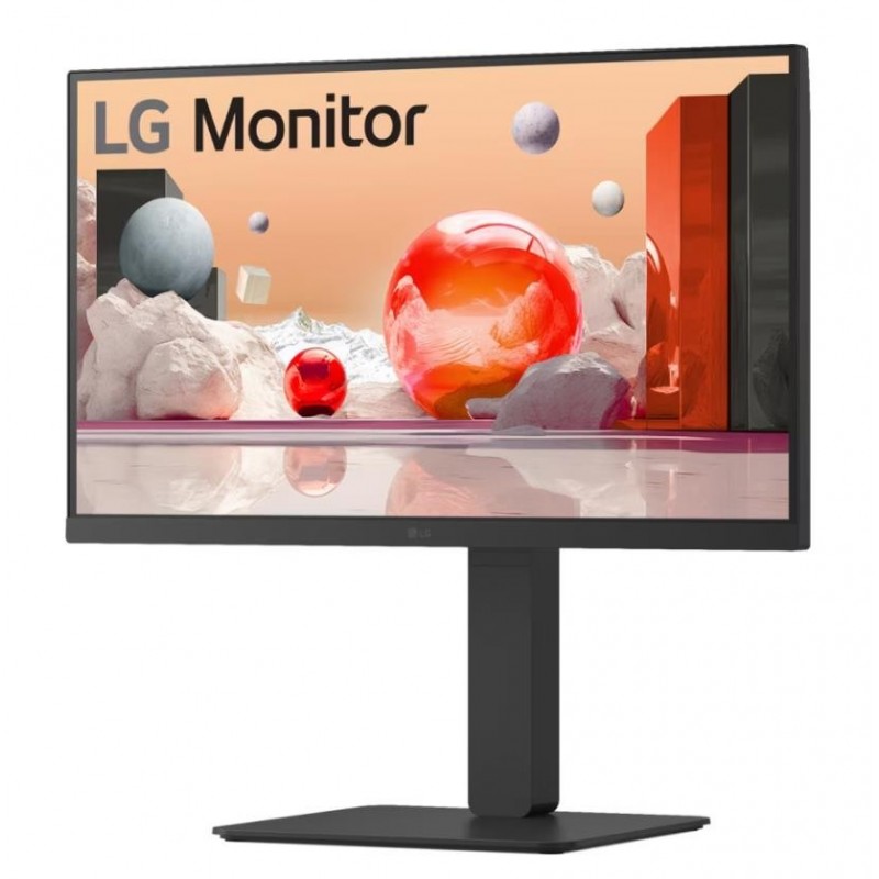 LCD Monitor LG 23.8" Business Panel IPS 1920x1080 16:9 100Hz 5 ms Speakers Swivel Pivot Height adjustable Tilt 24BA750-B