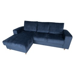 Corner sofa KARL LC dark blue