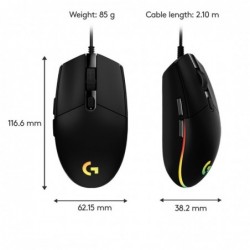 Logitech G G203 LIGHTSYNC Gaming Mouse