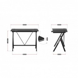 Gaming desk - Huzaro Hero 1.4 Black
