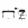 Huzaro Hero 2.5 computer desk Black