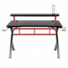 Huzaro Hero 5.0 computer desk Black, Red