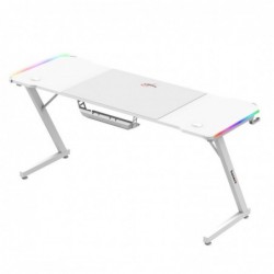 Huzaro Hero 4.8 White RGB - gaming desk