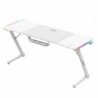 Huzaro Hero 4.8 White RGB - gaming desk