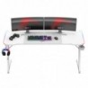 Huzaro Hero 4.8 White RGB - gaming desk