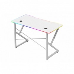 Huzaro Hero 1.7 RGB White - gaming table