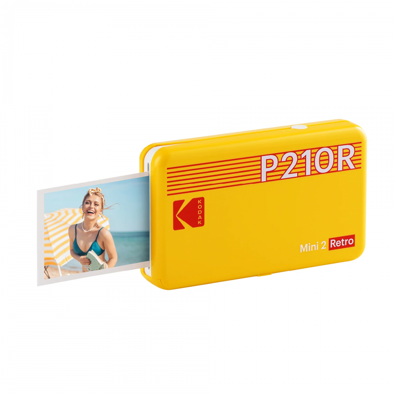 Kodak Mini 2 Retro Instant Photo Printer Yellow