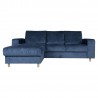 Corner sofa KARL LC dark blue