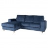 Corner sofa KARL LC dark blue