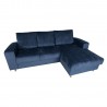 Corner sofa KARL RC dark blue