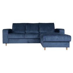 Corner sofa KARL RC dark blue