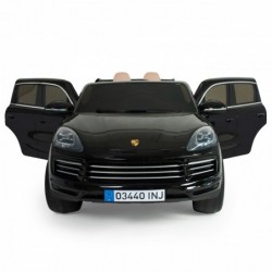 INJUSA Porsche Cayenne S Double Car On Battery 12V R / C MP3