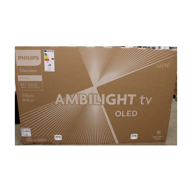 Philips 4K Ambilight TV 65OLED819/12 65 Smart TV Google TV UHD DAMAGED PACKAGING