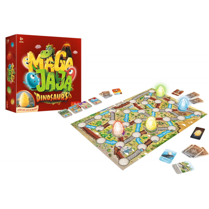 Family Game Magajaja Dinosaurs Trefl 02281