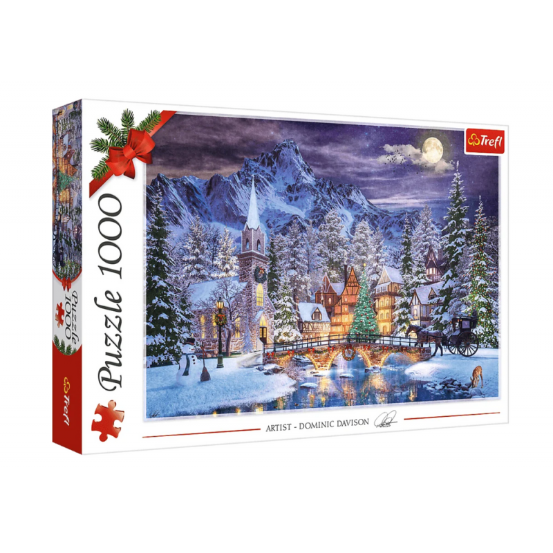 Puzzle 1000 pcs. Christmas Atmosphere Trefl 10629