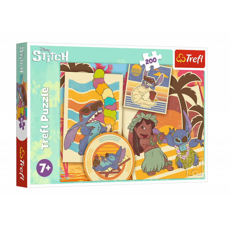 Puzzle 200pcs. Musical World Lilo & Stitch Trefl 13304