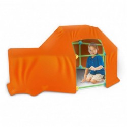 WOOPIE Suured Ehitusklotsid Telgikõrred Pimeduses helendavad torud 128 tk. - 3 tk