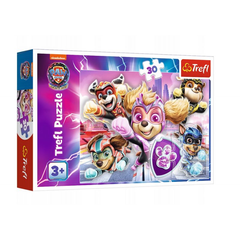 Puzzle 30 pcs. Paw Patrol City Heroes Trefl 18298