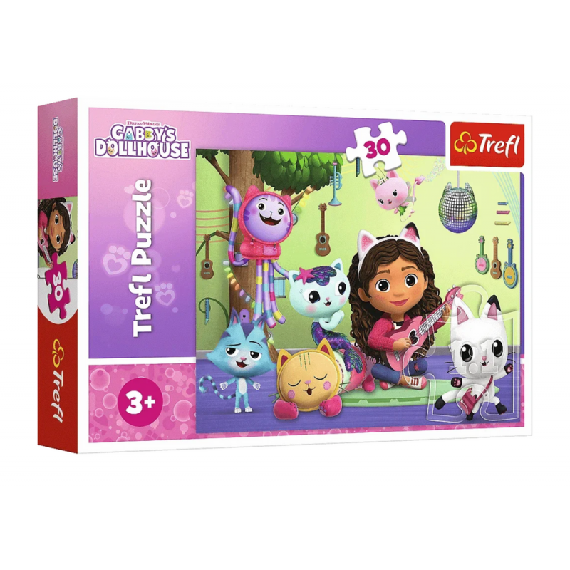 Puzzle 30 pcs Gabi and her lovely house Trefl 18301