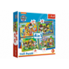 Puzzle 4in1 Holiday Paw Patrol Trefl 34395