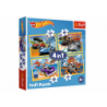 Hot Wheels Puzzle 4in1 Vehicles Trefl 34627