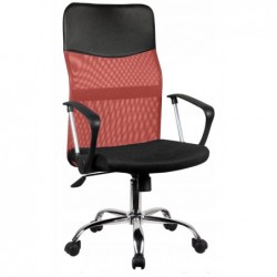 Topeshop KRZESŁO NEMO CZERWON office/computer chair Padded seat Mesh backrest