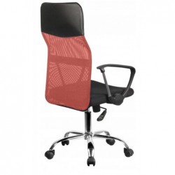 Topeshop KRZESŁO NEMO CZERWON office/computer chair Padded seat Mesh backrest