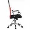 Topeshop KRZESŁO NEMO CZERWON office/computer chair Padded seat Mesh backrest