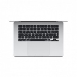 Apple MacBook Air 15-inch : M3 chip with 8-core CPU and 10-core GPU, 16GB, 256GB SSD - Silver