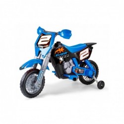 FEBER Motorcycle Cross Vehicle Battery RIDER 6V for Children + Helmet